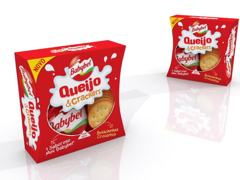 Babybel Queijo Crackers Distribuição Hoje