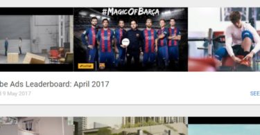 Youtube ads leaderboard DH