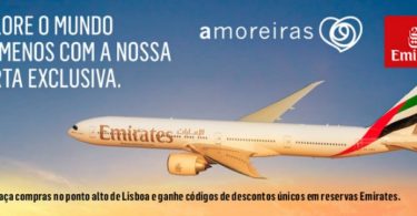 campanha Amoreiras Shopping Center e Emirates Distribuição Hoje
