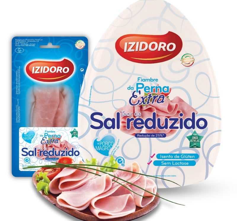 Izidoro lança Fiambre Perna Extra Teor Sal reduzido