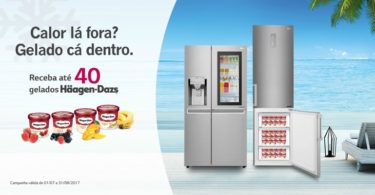 LG e Haagen Dazs campanha Distribuição Hoje