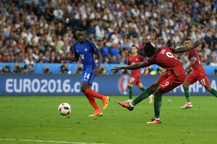 O Golo de Eder frente à França Portugal Campeão da Europa