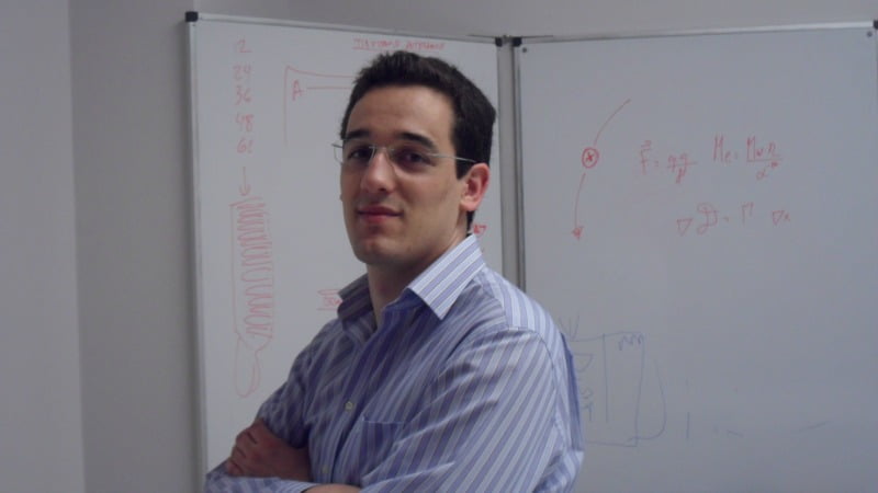 Tiago Cunha Reis, CEO da Mater Dynamics, empresa responsável pelo desenvolvimento do QStamp
