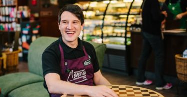 barista Starbucks premiado Distribuição Hoje
