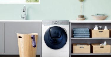 Samsung cria tecnologia que acelera lavagem de roupa
