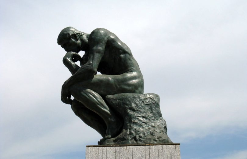 Changchun World Sculpture Park rodins thinker