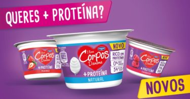 Corpos Danone lança iogurte rico em proteína