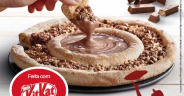 Telepizza e KitKat juntam-se para criar pizza doce