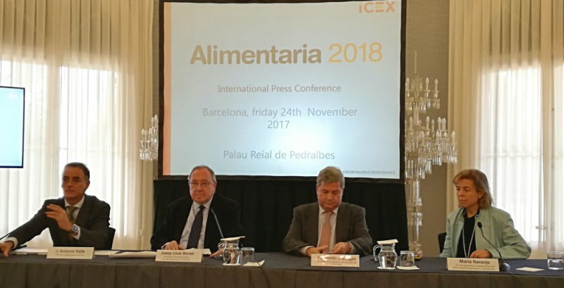 Alimentaria 2018 convida 800 compradores internacionais