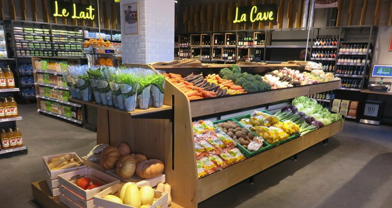Auchan abre loja especializada em produtos biológicos