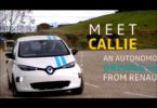 CALLIE o automóvel de condução autónoma da Renault
