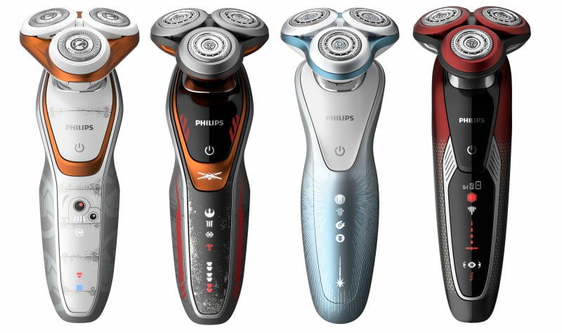Philips lança gama de máquinas de barbear dedicada a Star Wars