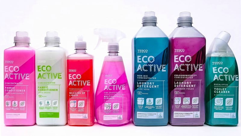Tesco lança produtos de limpeza 100% ecológicos