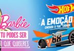Água do Fastio lança garrafas da Barbie e Hot Wheels