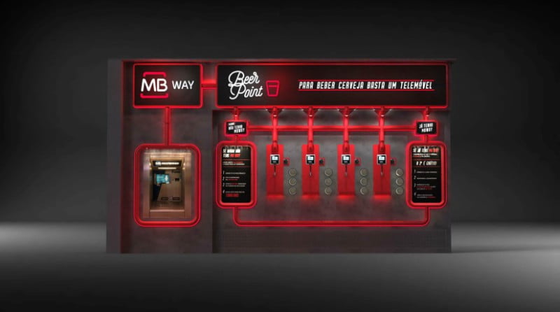 MB Way cria bar de cerveja automático