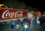 Camião da Coca-Cola em Portugal pela primeira vez