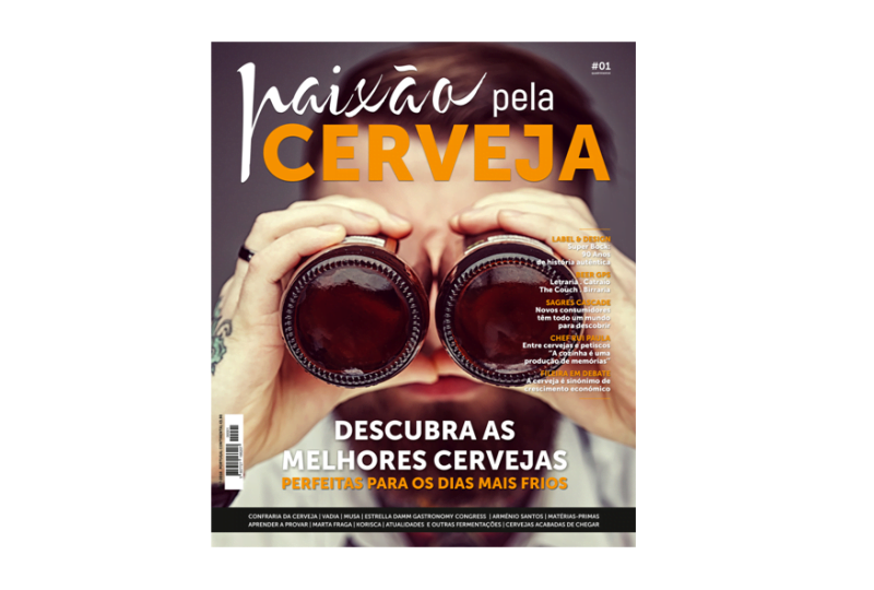 Nasceu uma revista dedicada à ‘Paixão pela Cerveja’
