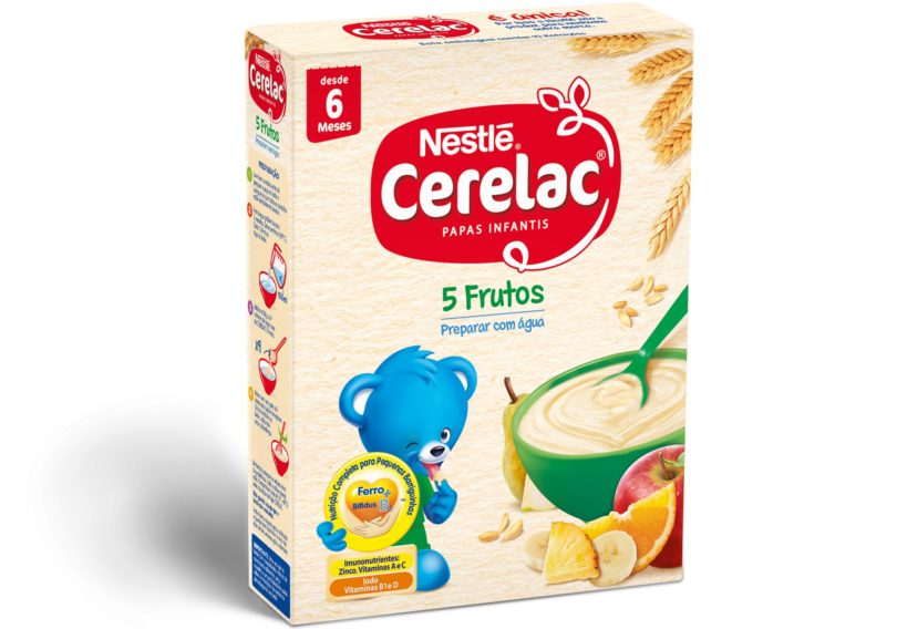 Papa Cerelac tem nova imagem