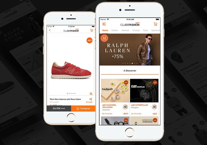 Clubefashion já tem app para compras online