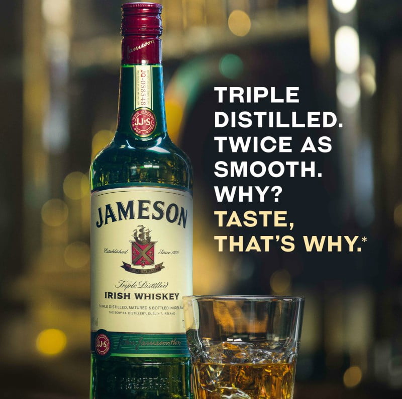 Nova campanha global da Jameson quer reforçar identidade da marca