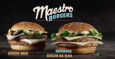 McDonalds Maestro Queijo da Ilha
