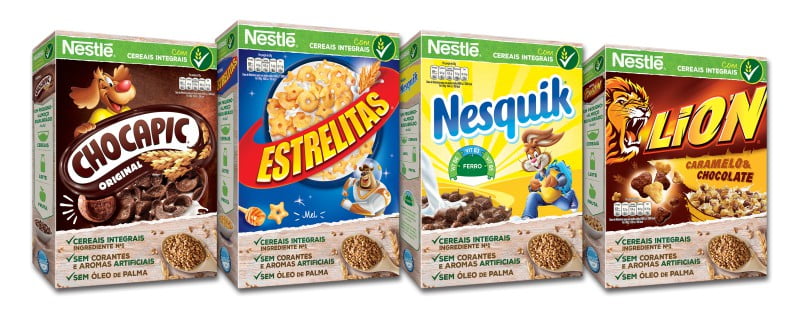 Cereais de pequeno-almoço Nestlé deixam de ter corantes e aromas artificiais