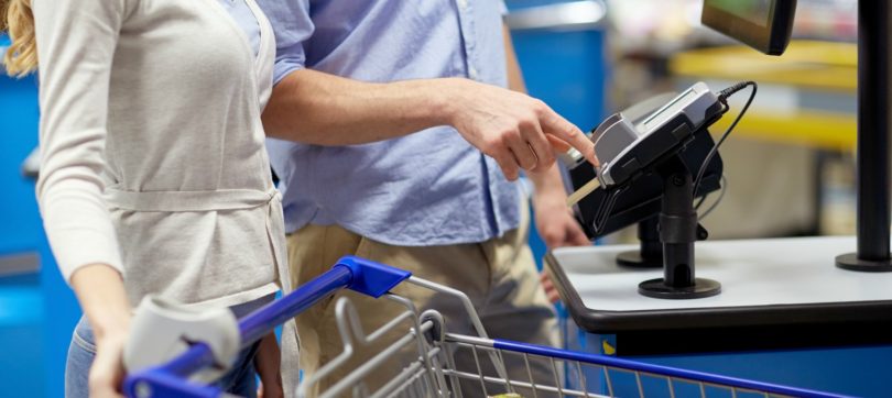 supermercado pagamento Distribuição Hoje