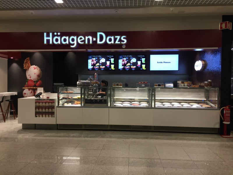 Häagen-Dazs renova loja do El Corte Inglés