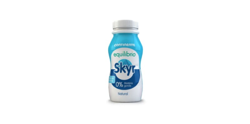 Continente lança Skyr líquido natural