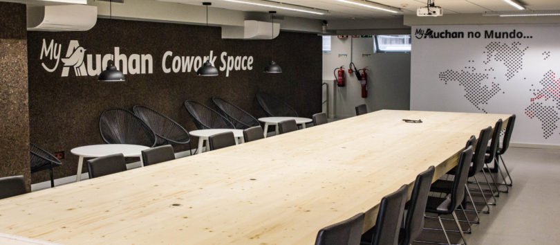 Auchan abre espaço de coworking gratuito em Lisboa