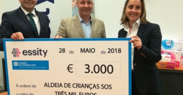 Essity doa 3 mil euros à Aldeias de Crianças SOS