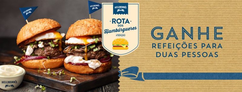 Rota dos Hambúrgueres Hellmann’s vai passar por 169 restaurantes