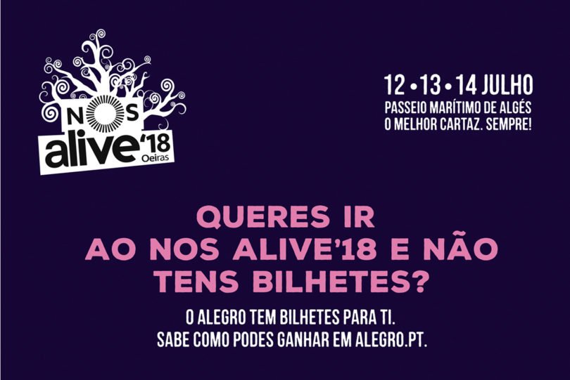 Alegro Alfragide está a oferecer bilhetes para o NOS Alive