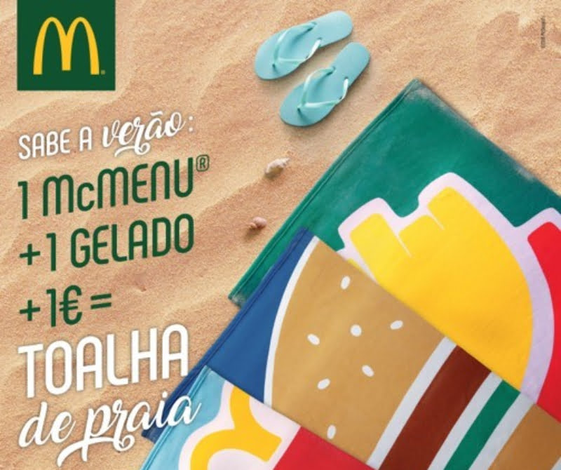 McDonald’s oferece toalhas de praia