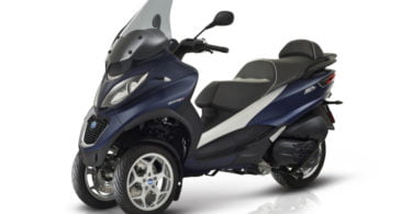 Scooter de três rodas da Piaggio tem novas versões