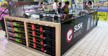Continente cria quiosques de sushi nas suas lojas