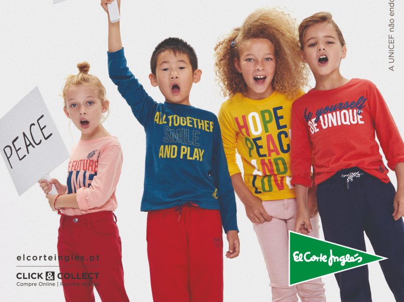 El Corte Inglés lança coleção solidária para apoiar Unicef
