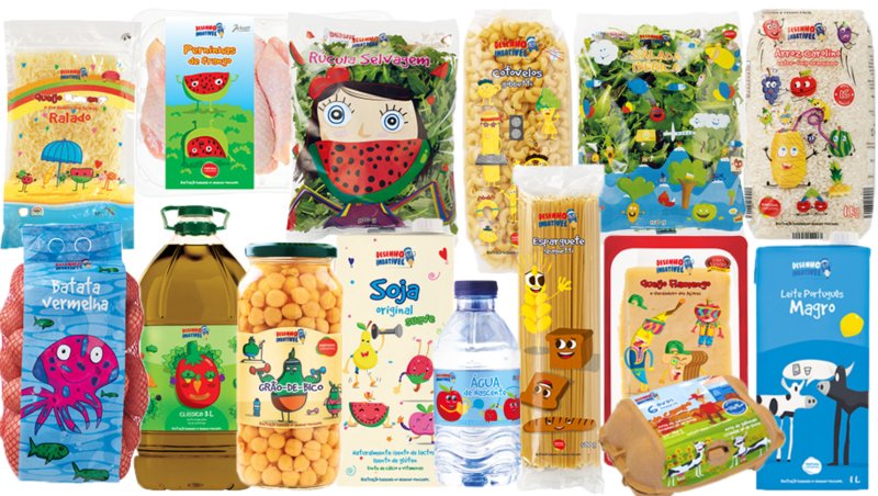 Embalagens de produtos do Lidl voltam a ser ilustradas por crianças