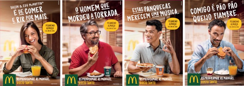 McDonald’s lança campanha para promover menus de pequeno-almoço
