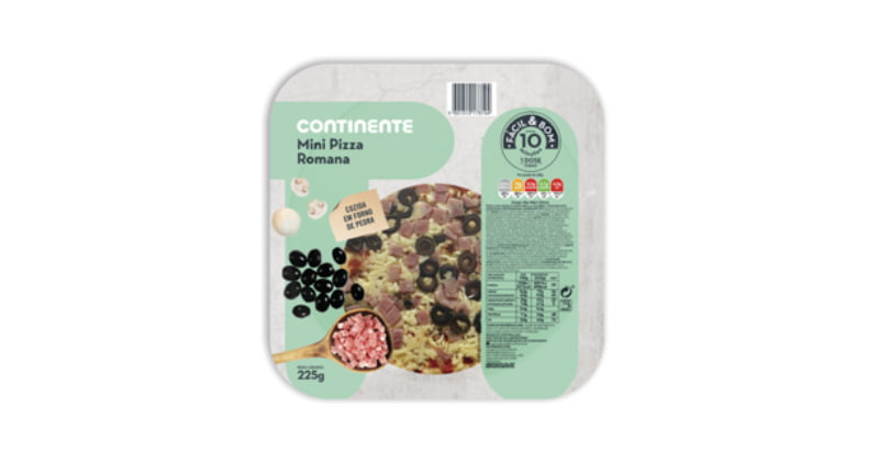 Continente lança pizzas frescas