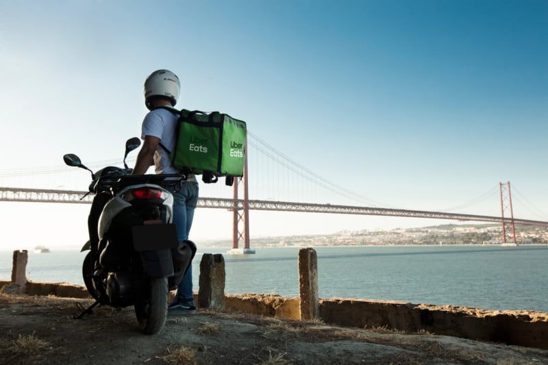 Uber Eats chega à Margem Sul