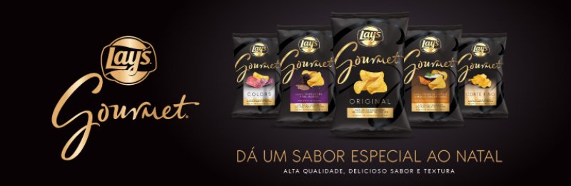 Lay’s lança duas novas referências gourmet