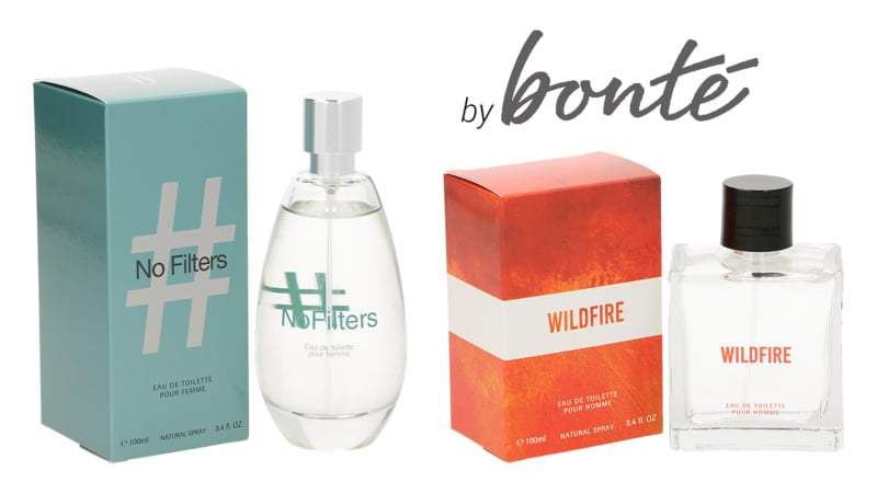 Bonté lança perfumes para homem e mulher
