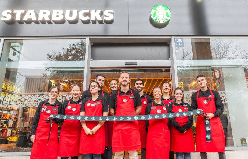 Starbucks Parque das Nações Distribuição Hoje