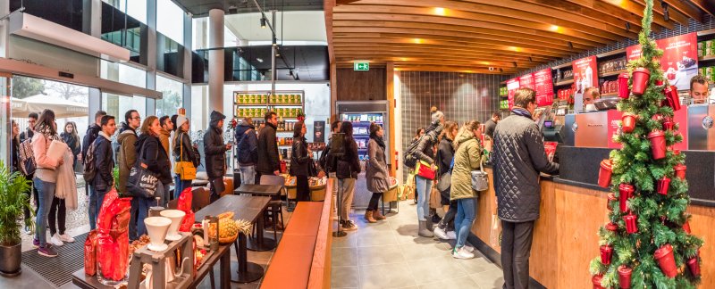 Starbucks Parque das Nações Distribuição Hoje