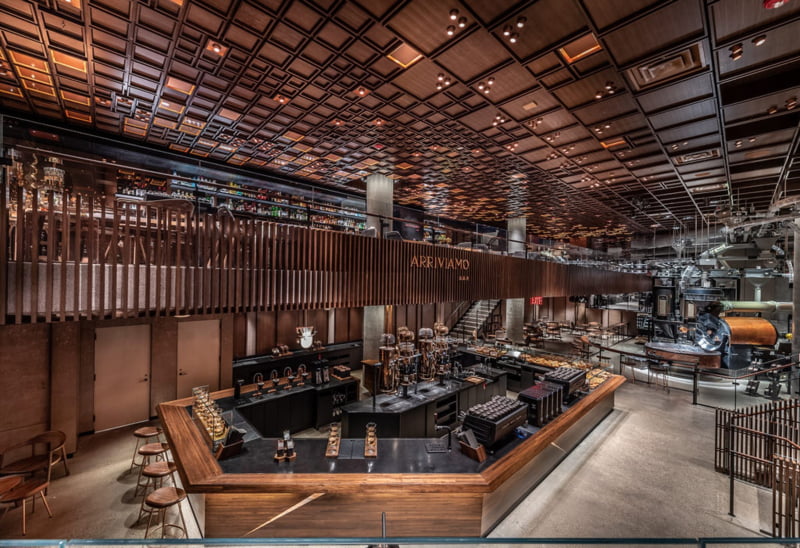 Starbucks abre ‘Reserve Roastery’ em Nova Iorque