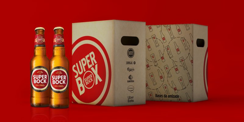 Super Bock entregue ao domicílio pela Uber Eats