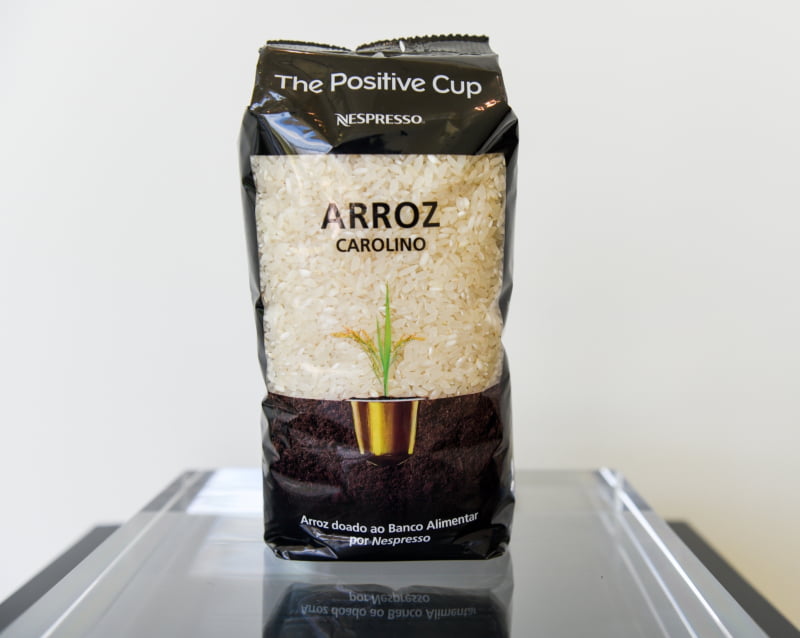 Nespresso doa 90 toneladas de arroz ao Banco Alimentar