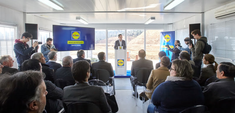 Lidl lança primeira pedra em investimento de 70 M€