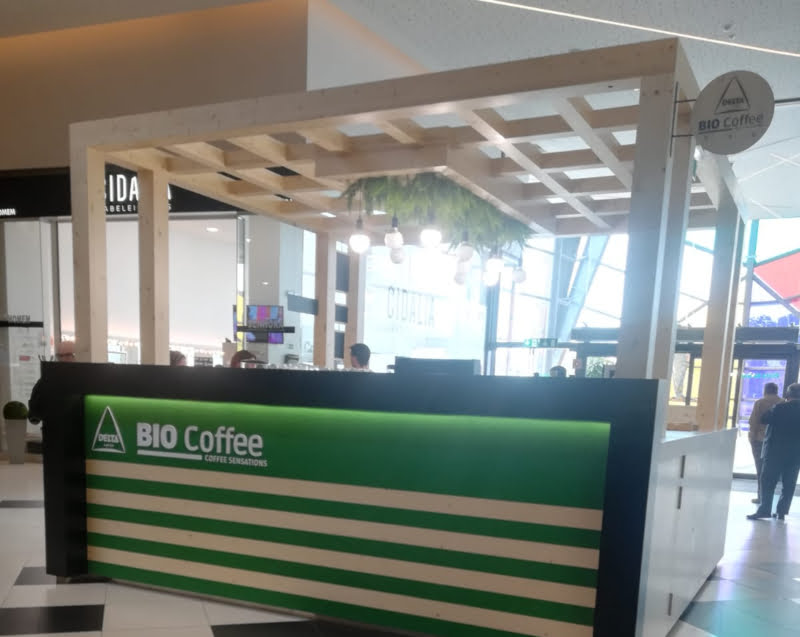 Delta abre quiosque Bio Coffee no Alegro de Setúbal